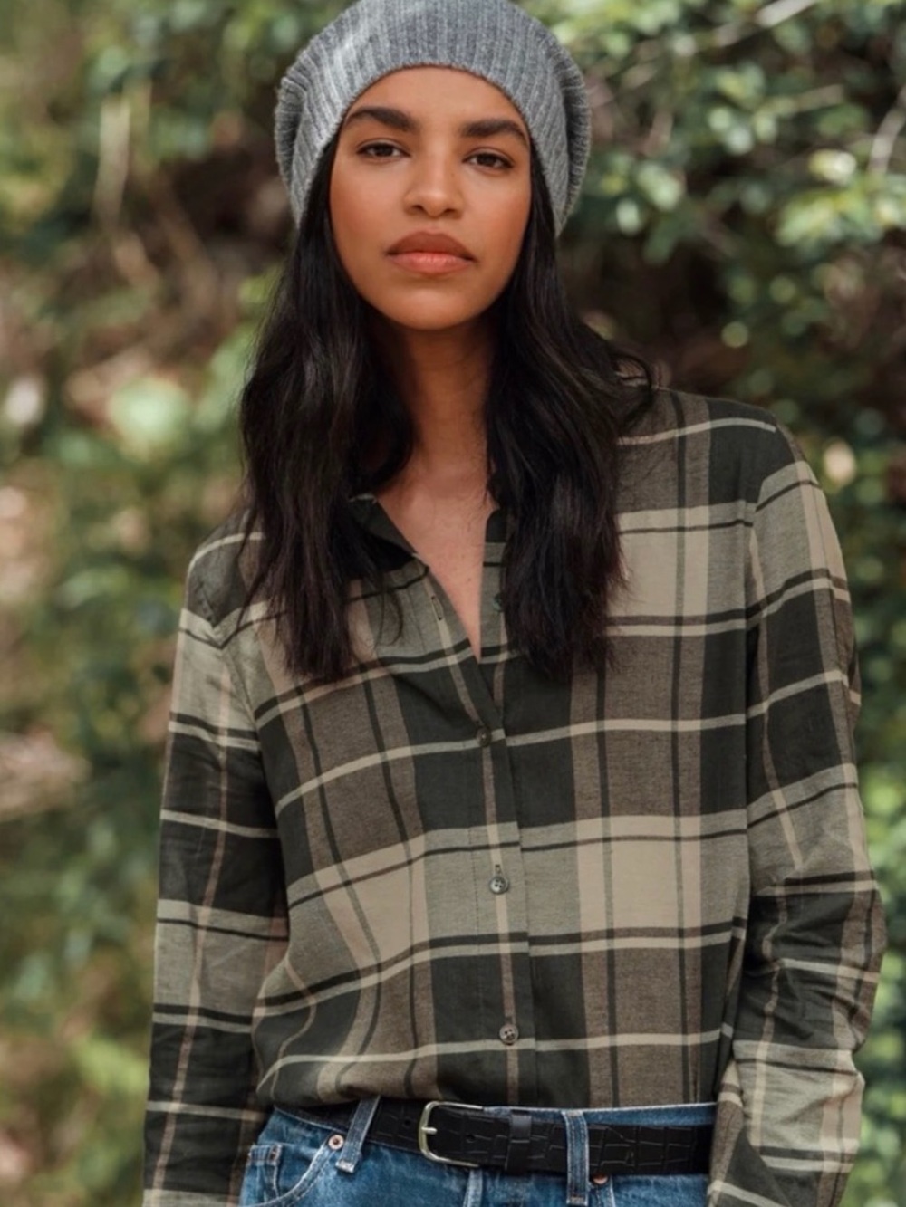 Jenni Kayne Flannel Hunter Plaid Size XXL